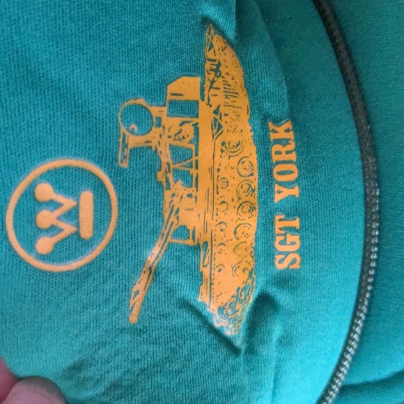 K Studio Sgt York Green Mesh Snap Back Hat Made in Taiwan - Picture 5 of 11